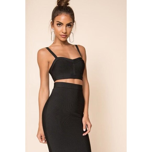 superdown Emilia Skirt Set Top Black - Picture 4 of 4